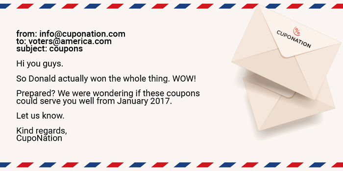 Donald Won! That Can Save You A Lot Of Money!