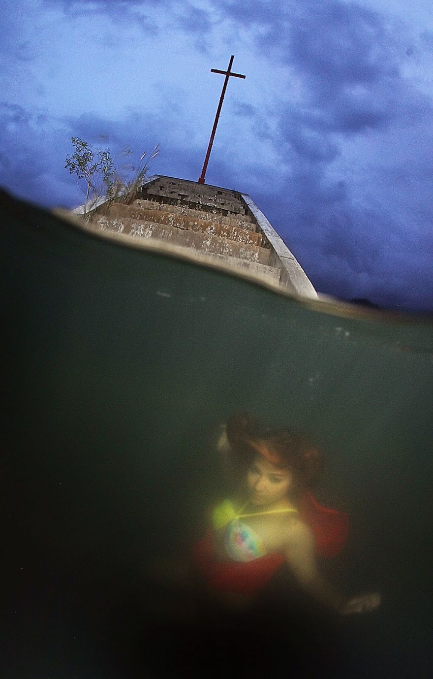 Sunken City, Mapanuepe Valley, A True To Life Atlantis In The Philippines Sunken City, Mapanuepe Valley, A True To Life Atlantis In The Philippines