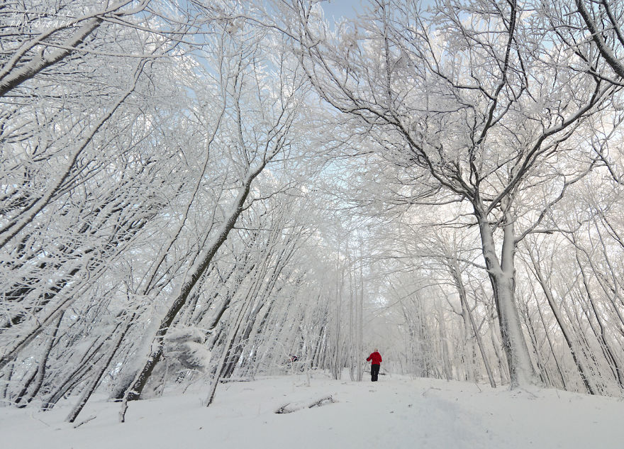 I Went Hiking In The Mountains Of Northern Croatia After Heavy Snowfall