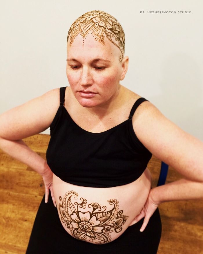 I'm Doing Free Henna Crowns On Chemo Patients To Bless Them