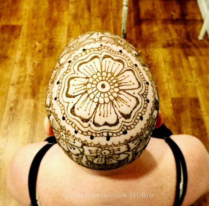 I'm Doing Free Henna Crowns On Chemo Patients To Bless Them