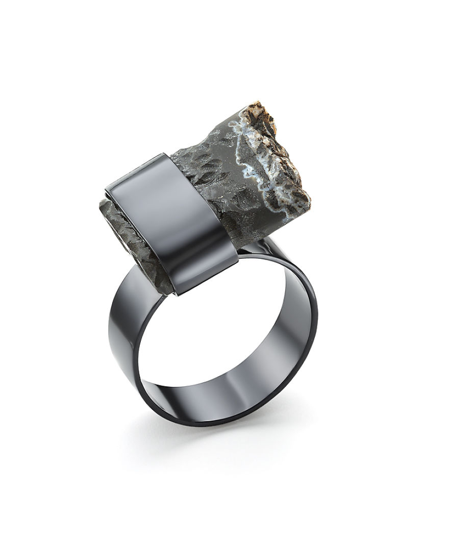 Jewellery Collection Made Of 100% Recycled Sterling Silver And Natural Stones Jewellery Collection Made Of 100% Recycled Sterling Silver And Natural Stones