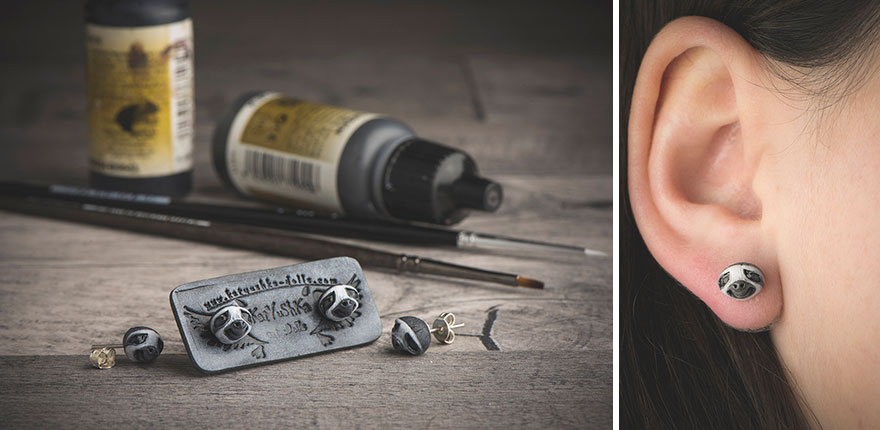 We Took A Break From Doll Making And Made Some Earrings We Took A Break From Doll Making And Made Some Earrings