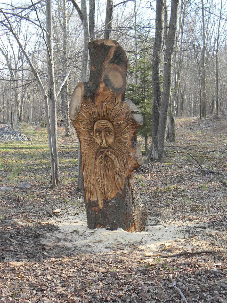 Chainsaw Carving: I Give Tree Stumps Immortality