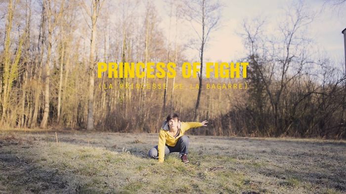 This Guy And His Girlfriend Fight Like In A Dragon Ball Movie.