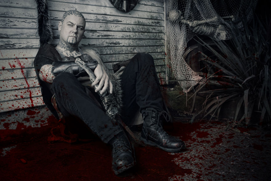 Sanguine Wastelands - Intricate Photography Project