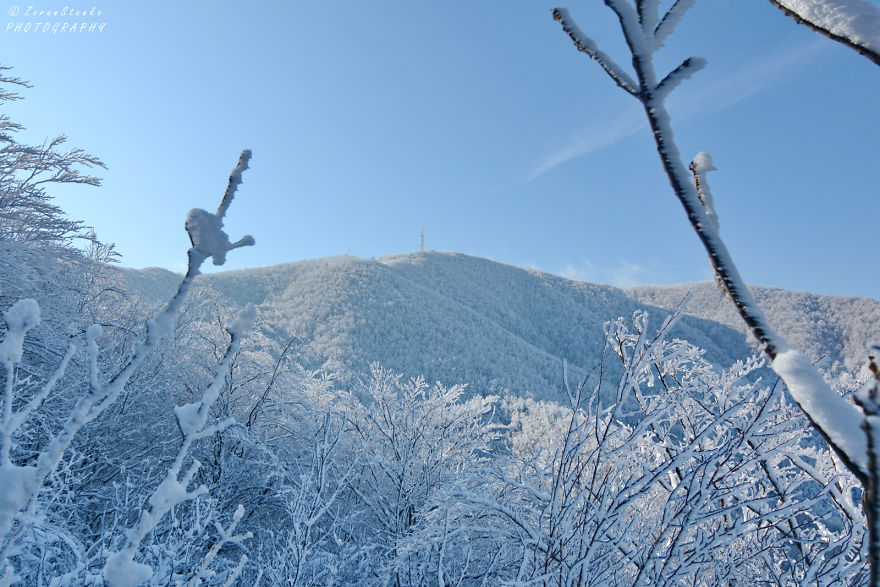 I Went Hiking In The Mountains Of Northern Croatia After Heavy Snowfall