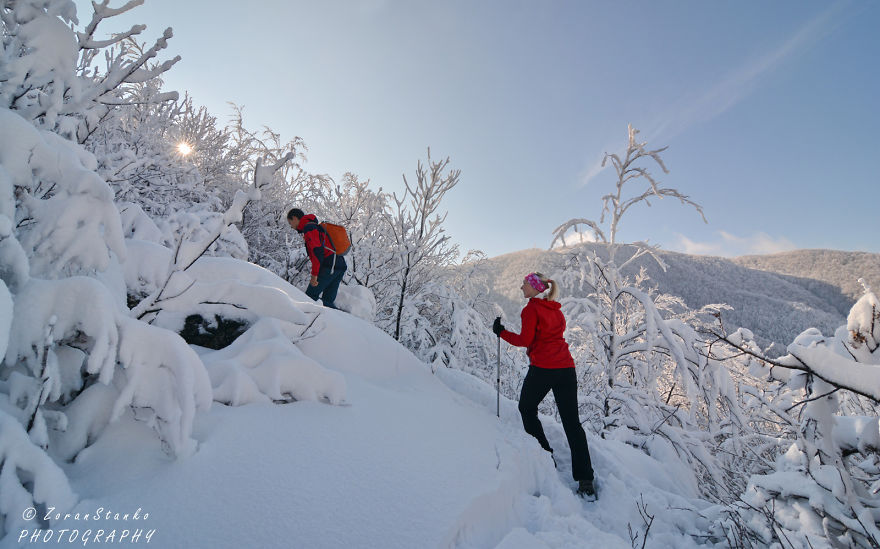 I Went Hiking In The Mountains Of Northern Croatia After Heavy Snowfall