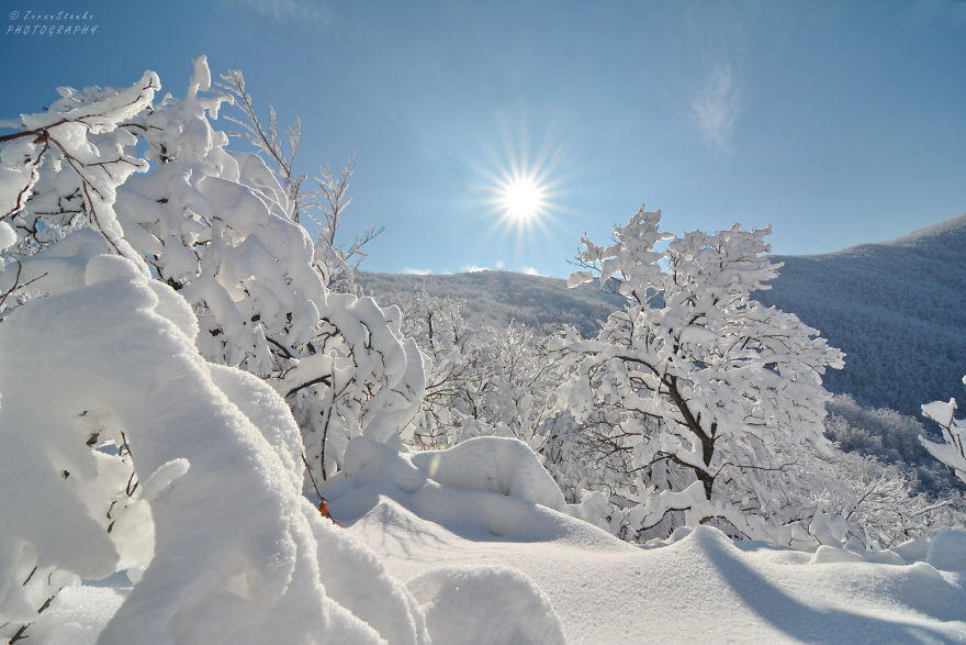 I Went Hiking In The Mountains Of Northern Croatia After Heavy Snowfall