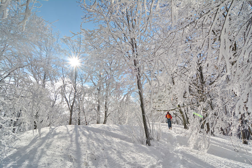 I Went Hiking In The Mountains Of Northern Croatia After Heavy Snowfall