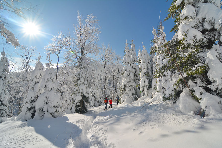 I Went Hiking In The Mountains Of Northern Croatia After Heavy Snowfall