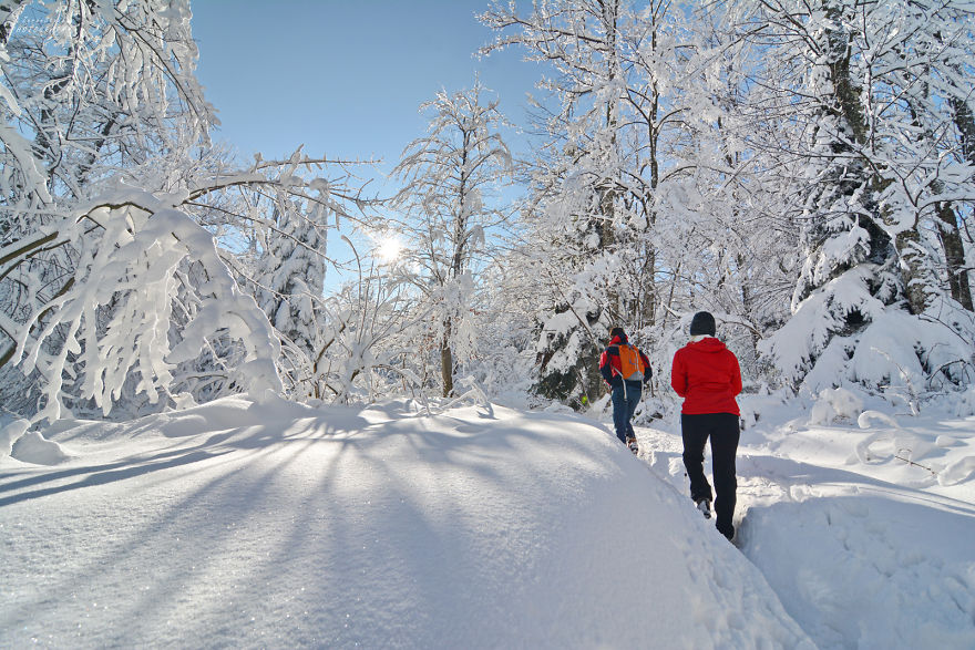 I Went Hiking In The Mountains Of Northern Croatia After Heavy Snowfall
