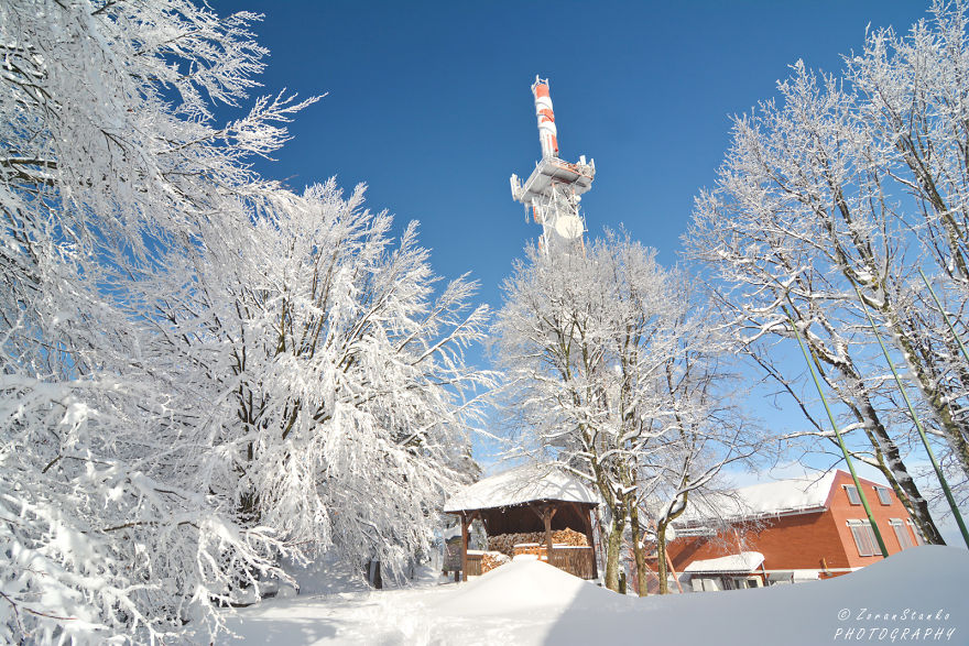 I Went Hiking In The Mountains Of Northern Croatia After Heavy Snowfall
