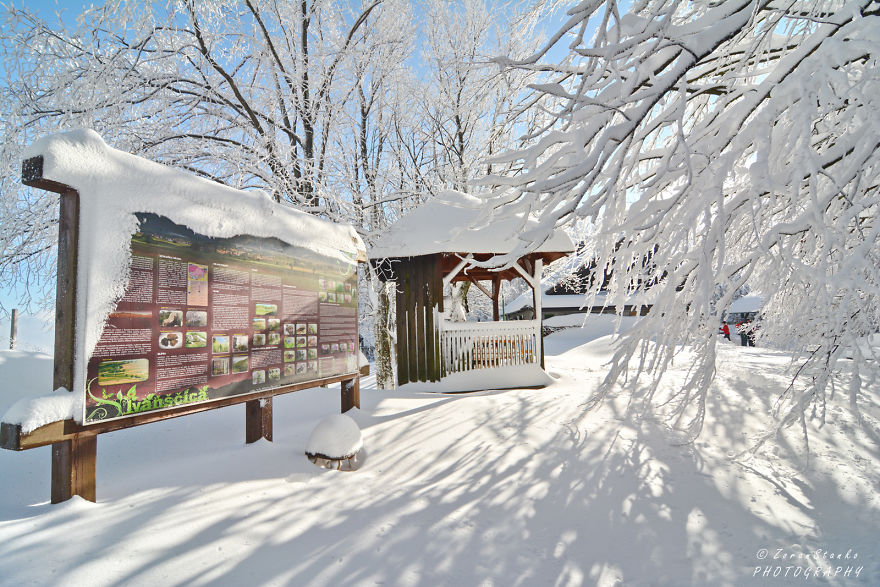 I Went Hiking In The Mountains Of Northern Croatia After Heavy Snowfall