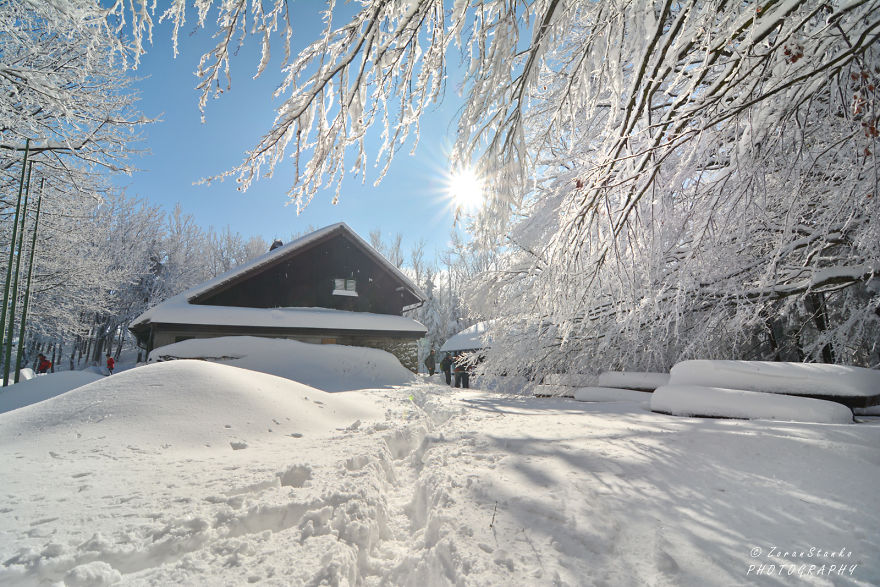 I Went Hiking In The Mountains Of Northern Croatia After Heavy Snowfall