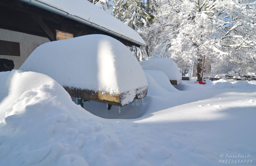 I Went Hiking In The Mountains Of Northern Croatia After Heavy Snowfall