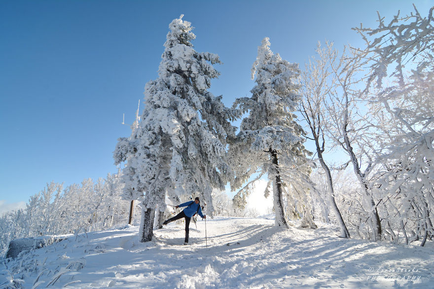 I Went Hiking In The Mountains Of Northern Croatia After Heavy Snowfall
