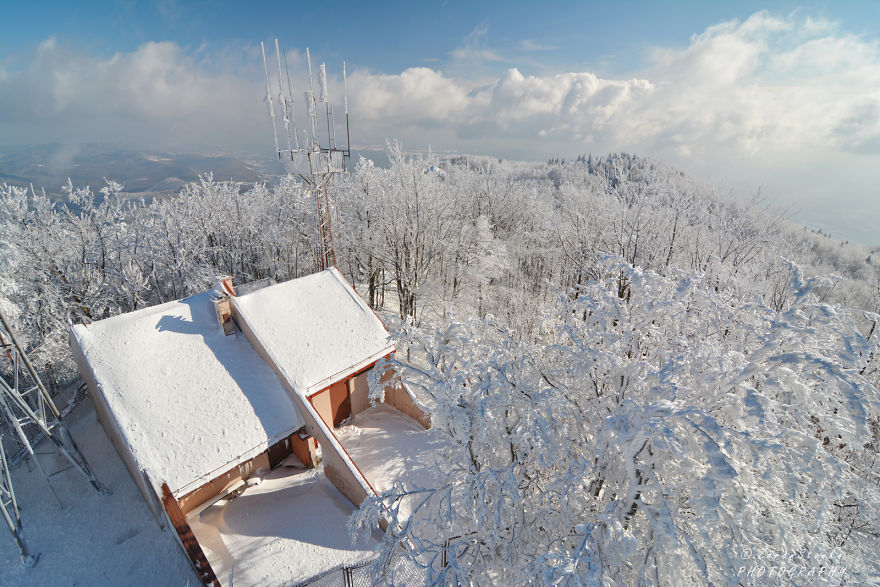 I Went Hiking In The Mountains Of Northern Croatia After Heavy Snowfall