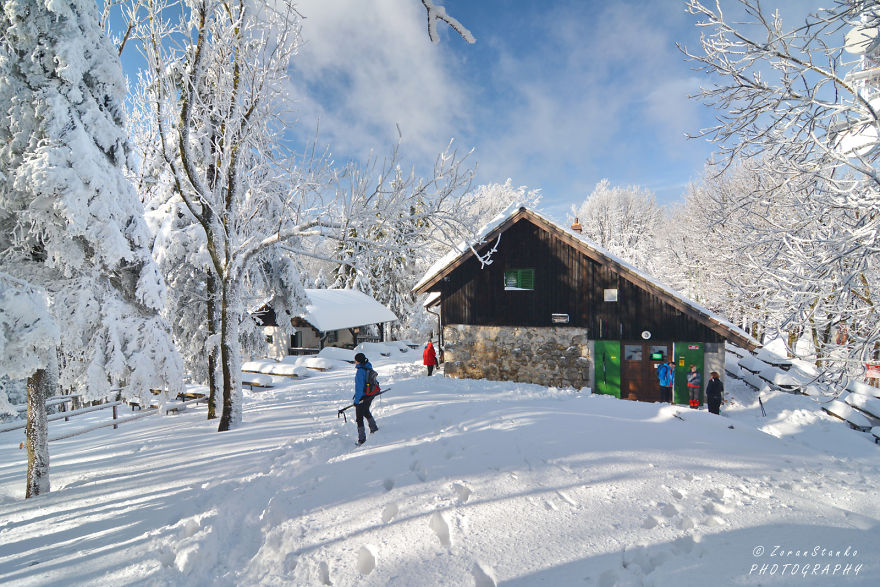 I Went Hiking In The Mountains Of Northern Croatia After Heavy Snowfall