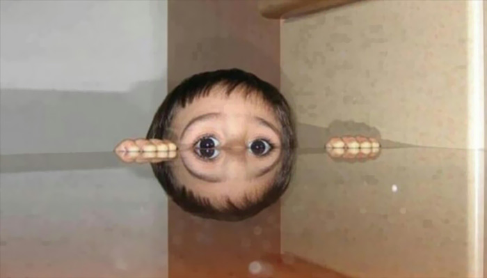 The Reflection Of My Cousin