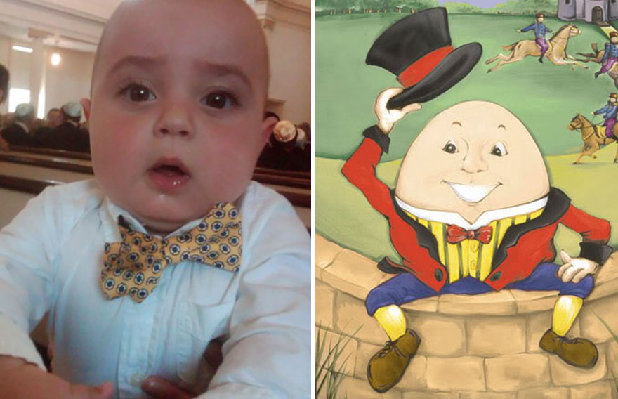 Charlie Looks Like Humpty Dumpty