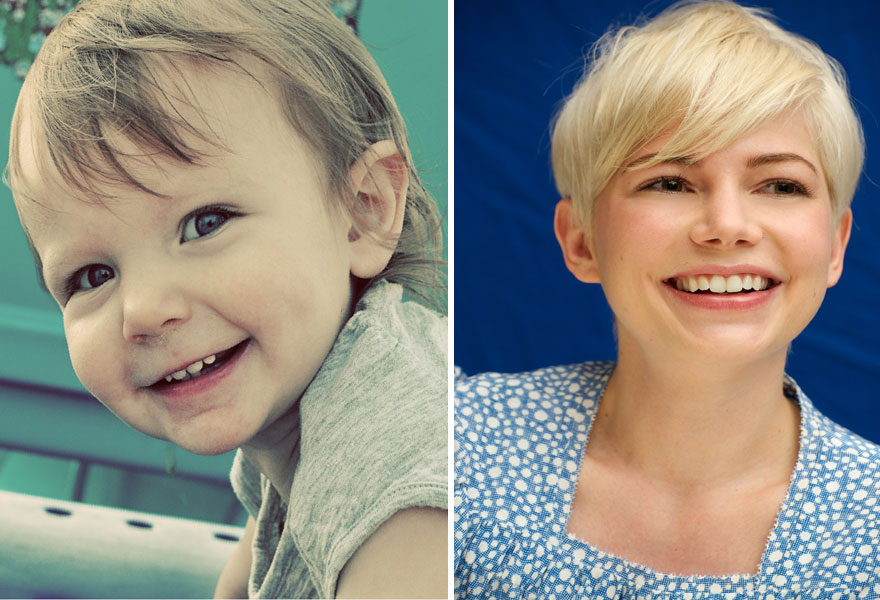 Anna Smiles Like Michelle Williams