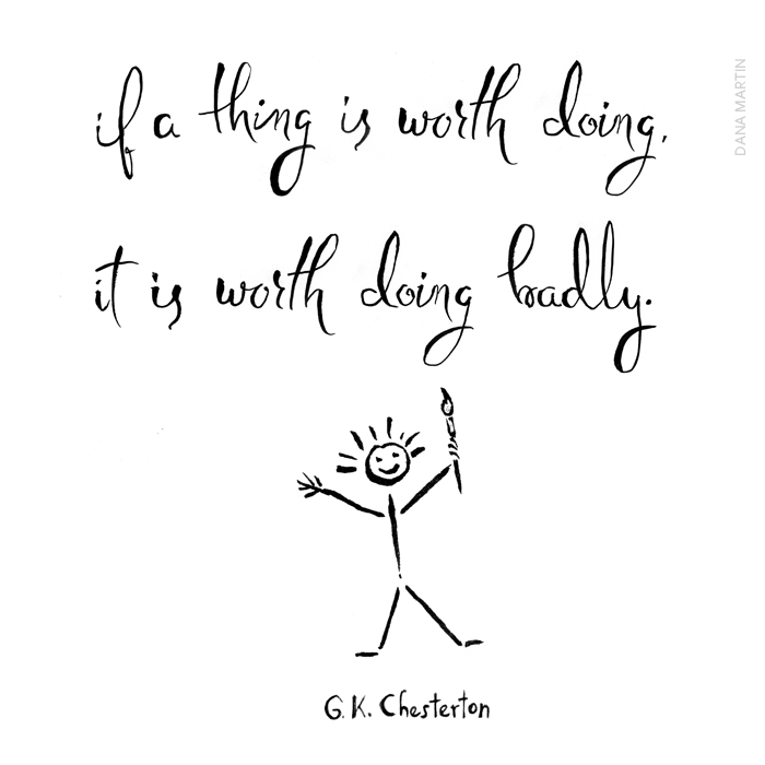 I Illustrated And Hand-lettered 31 Quotes For Inktober