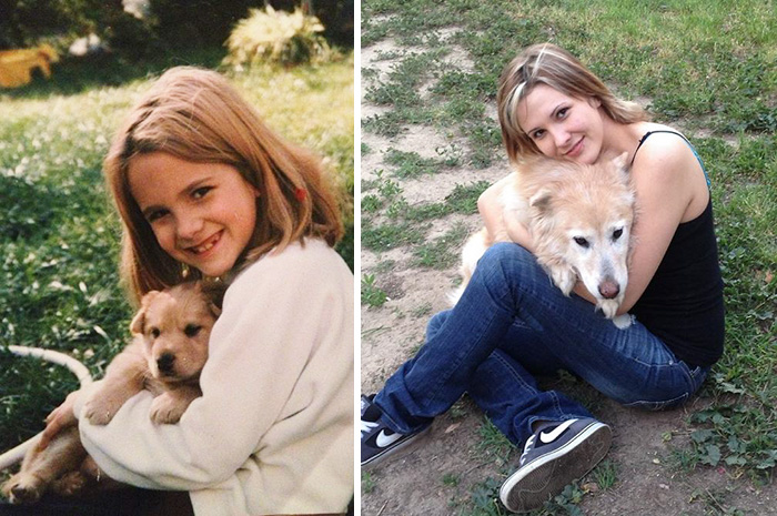 Me And My Pup 14 Years Later