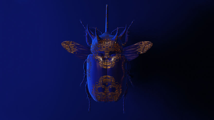 Engraved Entomology By Billelis