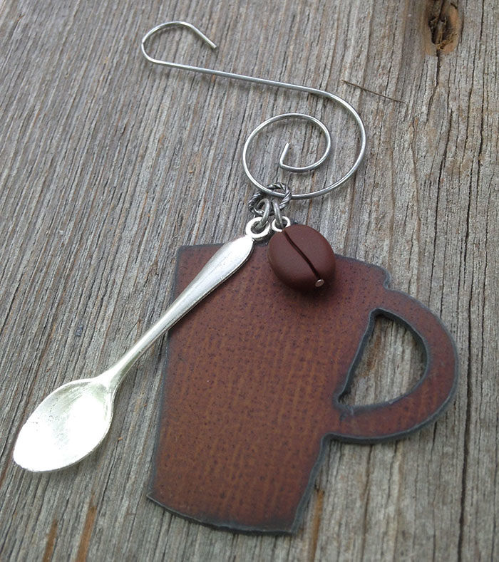 Coffee Christmas Ornament