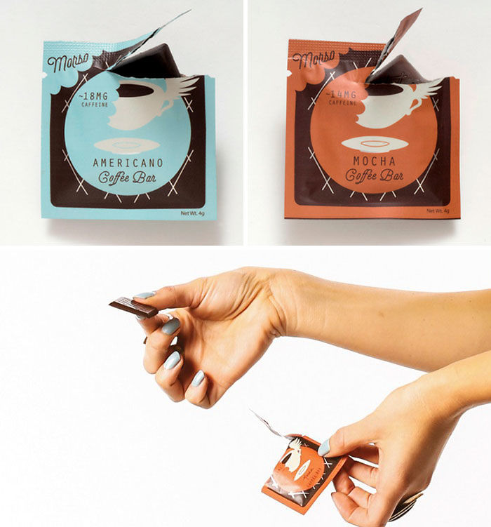 Caffeinated Chocolate Bars