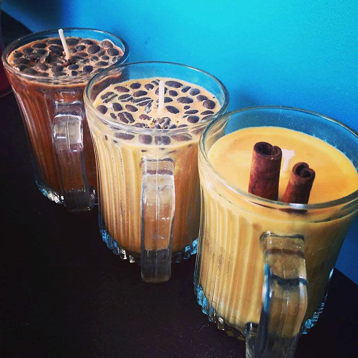 Coffee Mug Candles