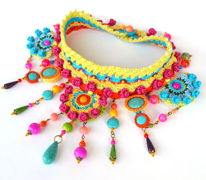 Deep Roots And A Modern Twist: I Create Unique Textile Jewelry Deep Roots And A Modern Twist: I Create Unique Textile Jewelry