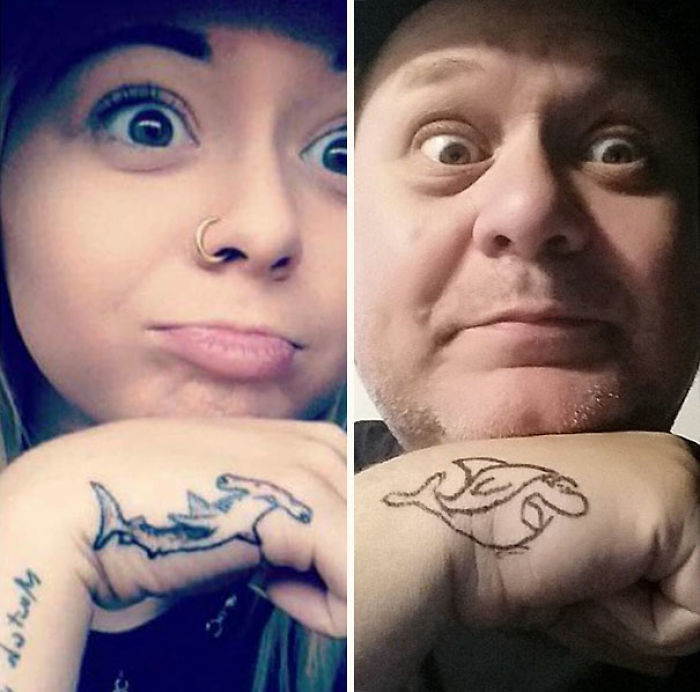 Dad And Daughter Selfie.