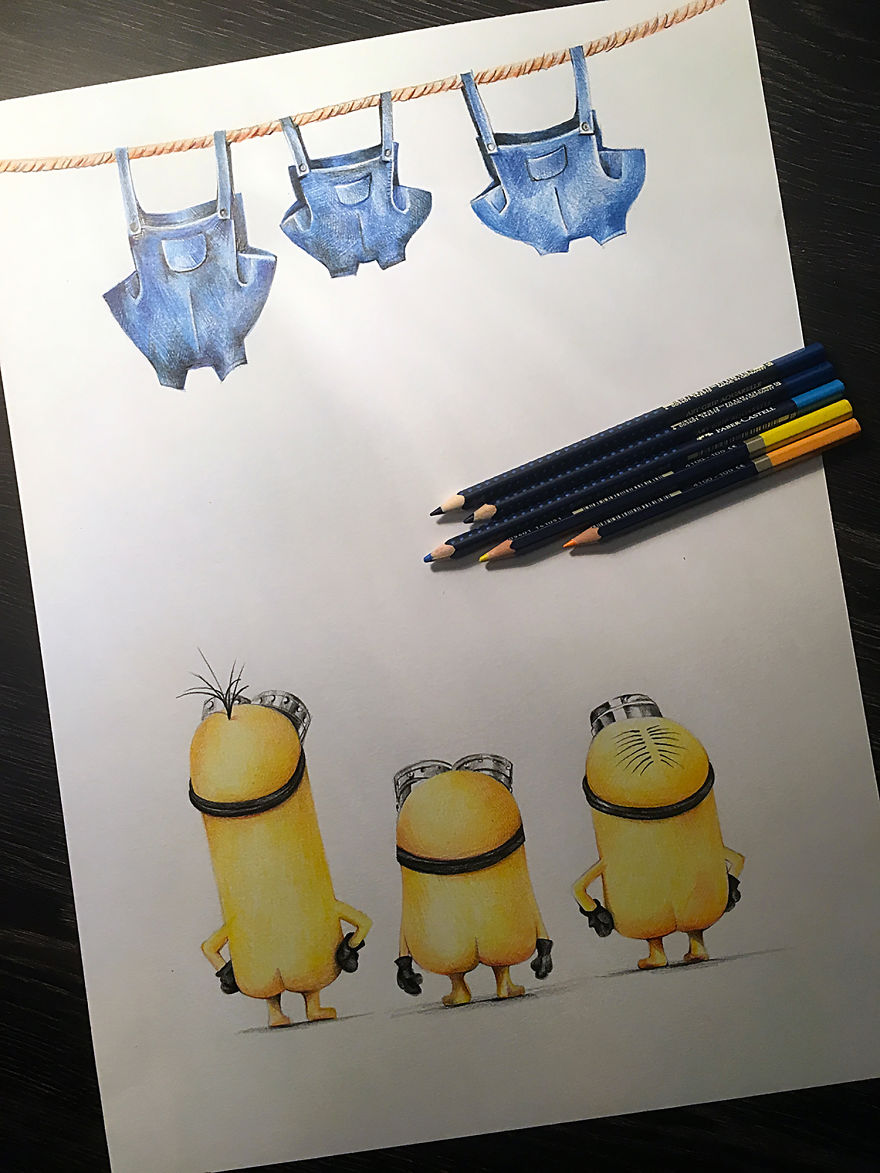 I Recreated 11 Movie Posters With Colored Pencils I Recreated 11 Movie Posters With Colored Pencils