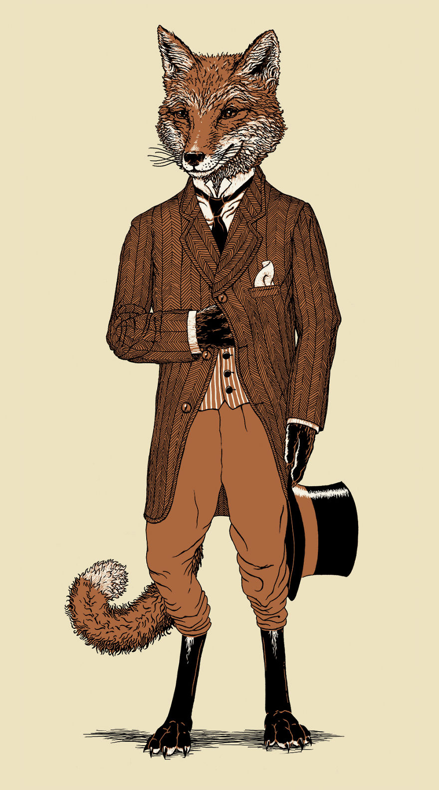 I Drew Some Dapper Animals In Vintage Clothing I Drew Some Dapper Animals In Vintage Clothing