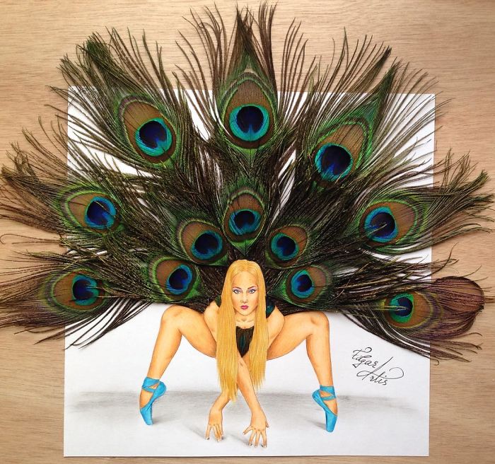 Armenian Fashion Illustrator Creates Stunning Dresses From Everyday Objects (10+ Pics)