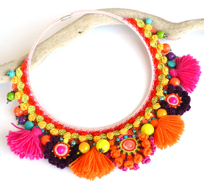 Deep Roots And A Modern Twist: I Create Unique Textile Jewelry Deep Roots And A Modern Twist: I Create Unique Textile Jewelry