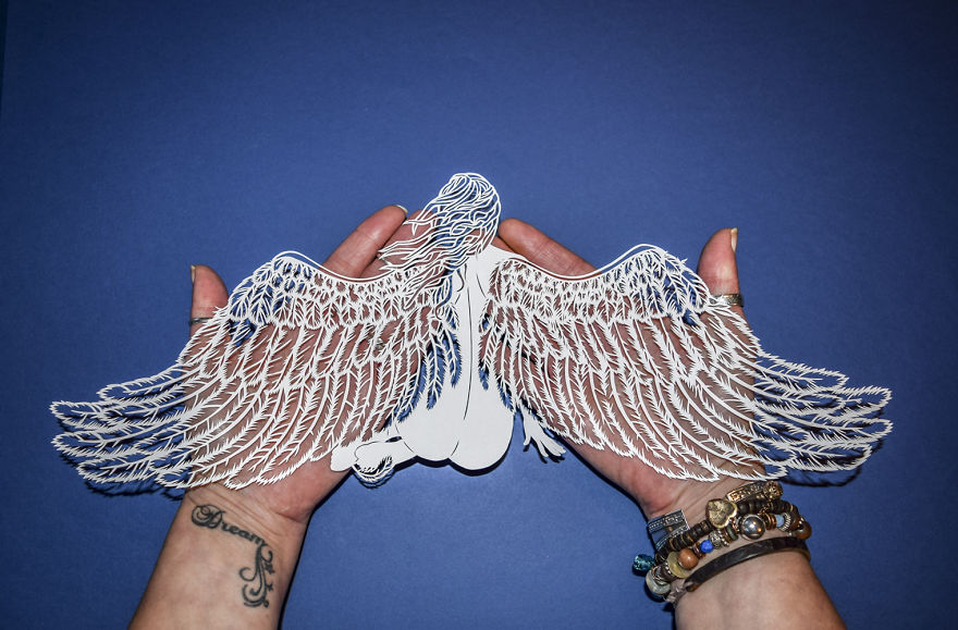 I Hand Cut Delicate Figurative Paper Art I Hand Cut Delicate Figurative Paper Art