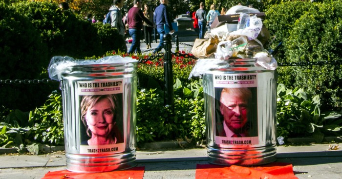 We Enticed People To Clean Up New York City By Trashing Their Least Favorite Presidential Candidate