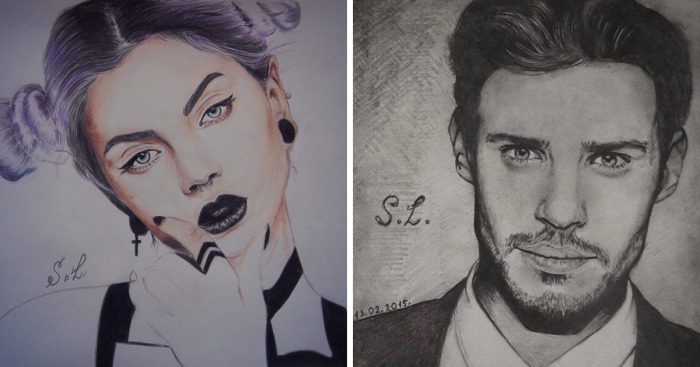 This Artist Draws Portraits Using Only Pencils