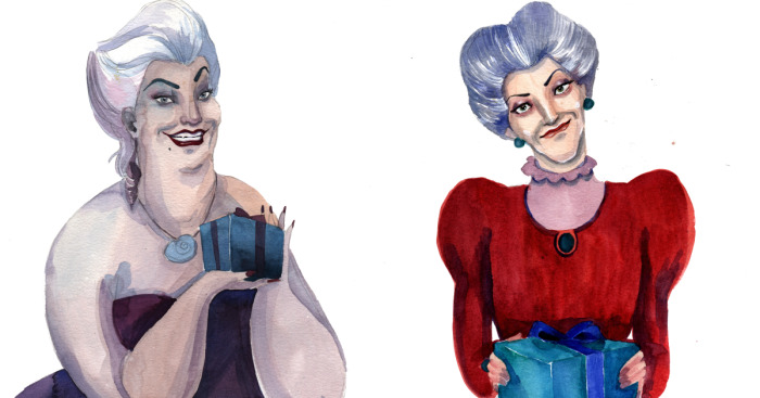 Disney Vilans Want To Be Good This Christmas