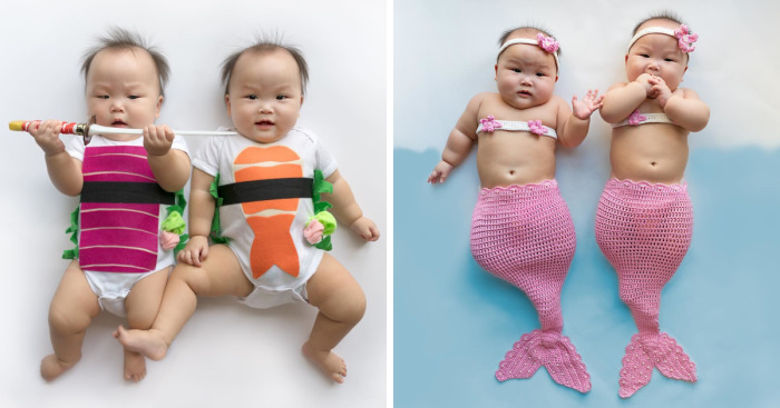 These Miracle Momo Twins Have The Cutest Matching Outfits Ever