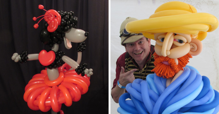 I Once Struggled To Make A Balloon Dog, Now My Walking Dead Balloon Art Is Being Seen By Millions!