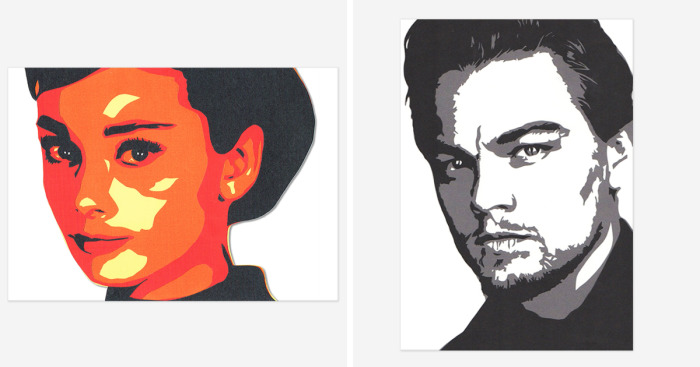 I Create Portraits In Paper