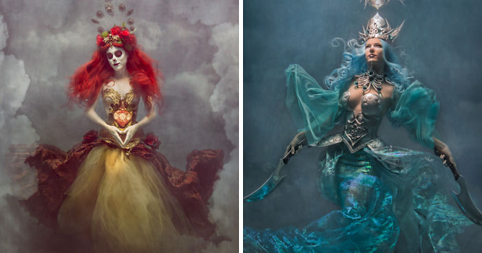 I Shoot Dramatic Underwater Portraits That Are Reflective Of Overcoming Troubles In My Life