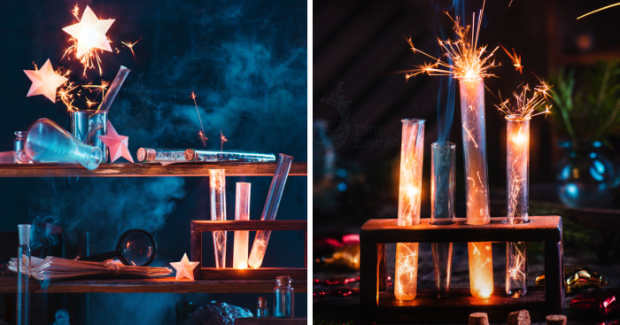 I Photograph Festive Still Lifes With Sparkles!