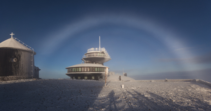 I Photographed An Incredible Fogbow In The Mountains!