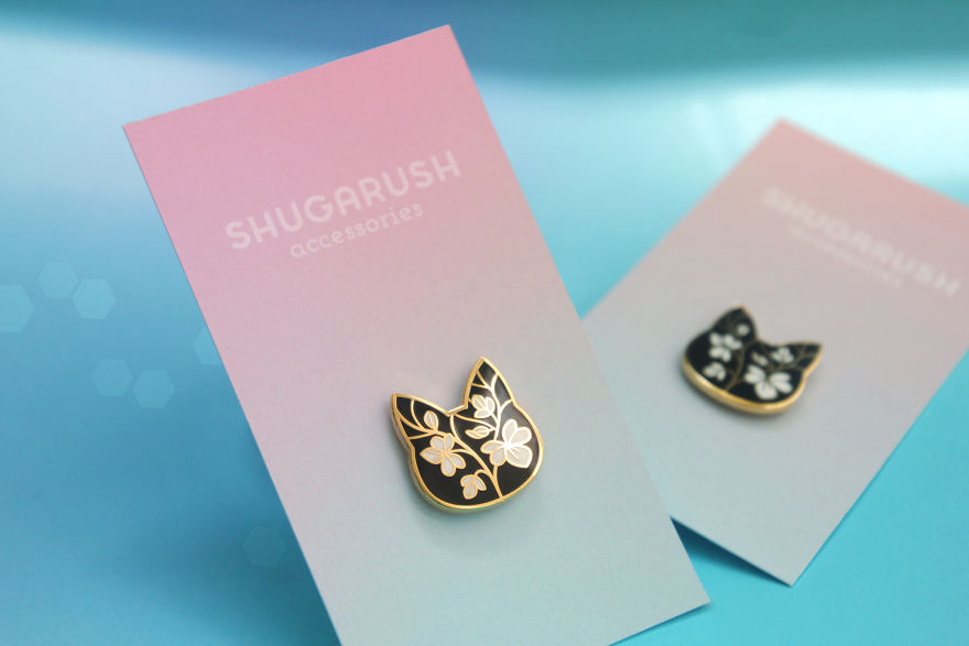 I Make Cute Enamel Pins And Accessories