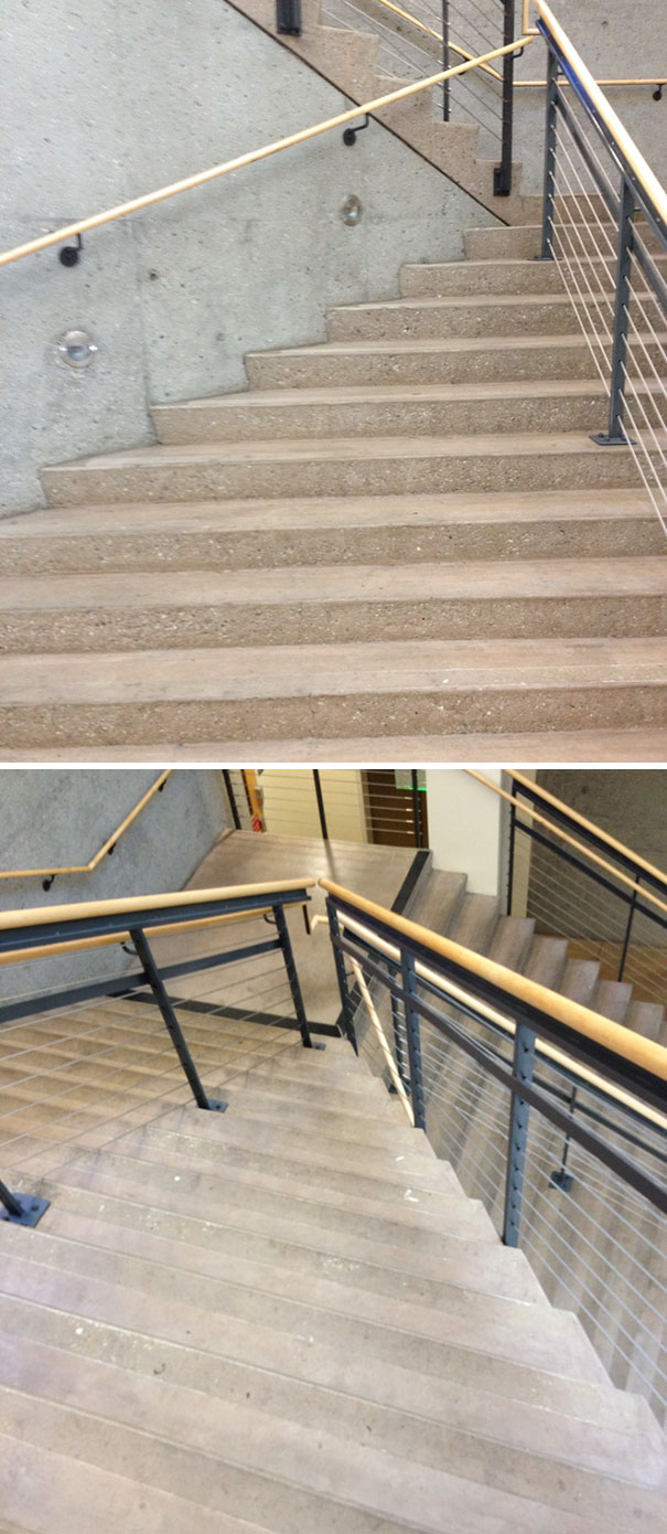 Stairs Leading To Nowhere At My School